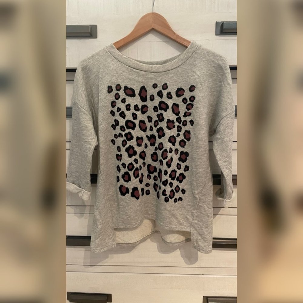 Monteau animal print top